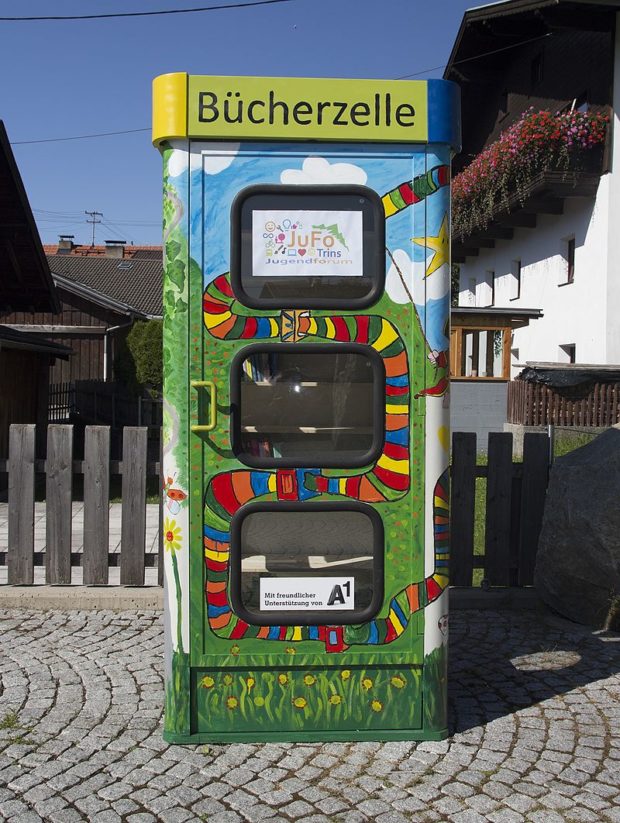 Sharing Economy: Bücherzelle Telfs Tirol