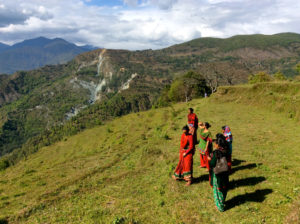 Frauen in Chitre, Dhawalagiri (Westliche Region), Nepal. (c) Tine Rossing, Vancouver/Kanada