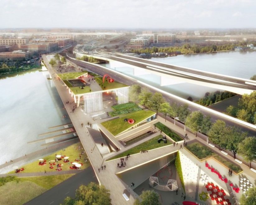 Innovatives Parkkonzept: Umbau einer Brücke in Washington zu einem Park 