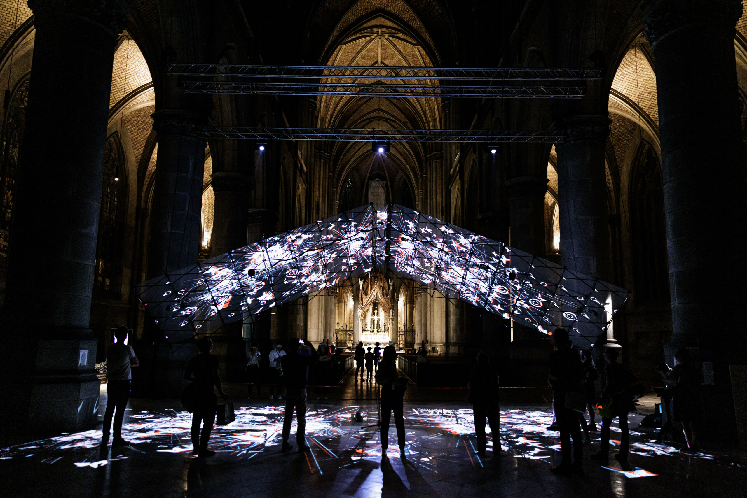 AI Installation Lightsense – Photo: Florian Voggeneder