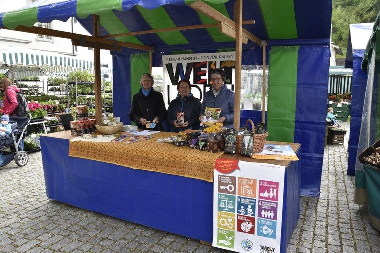 Marktgemeinde Rankweil Fair Trade Marktstand