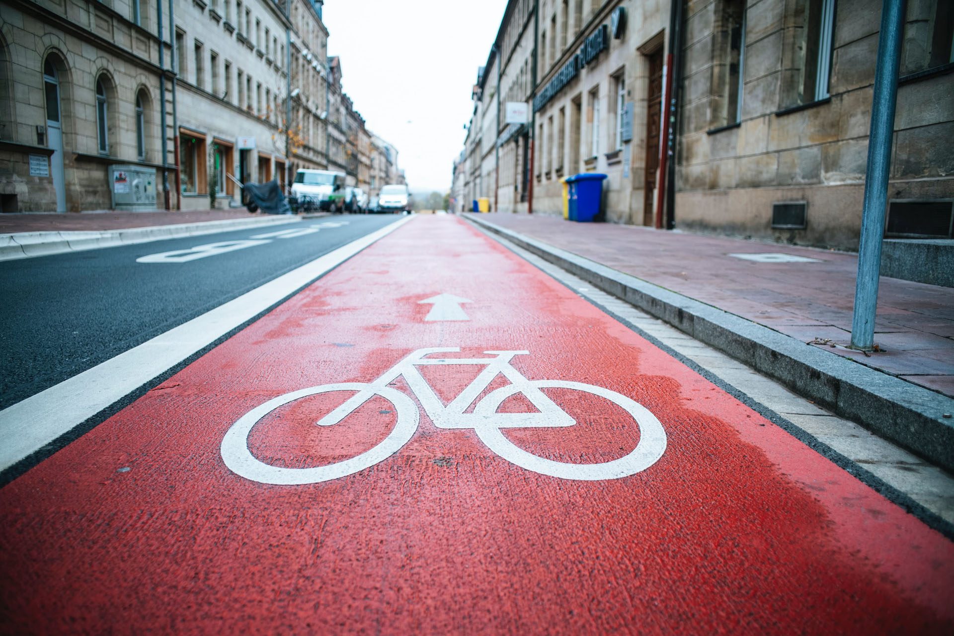 städtische Radwege