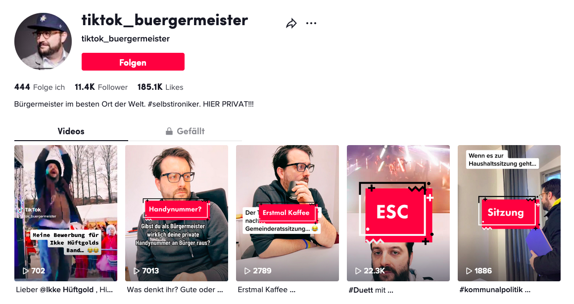 TikTok für Städte