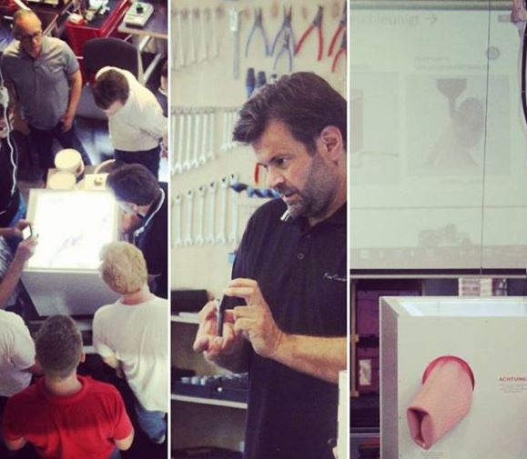 Workshop im Makerspace zur Förderung des Knowhow Transfers